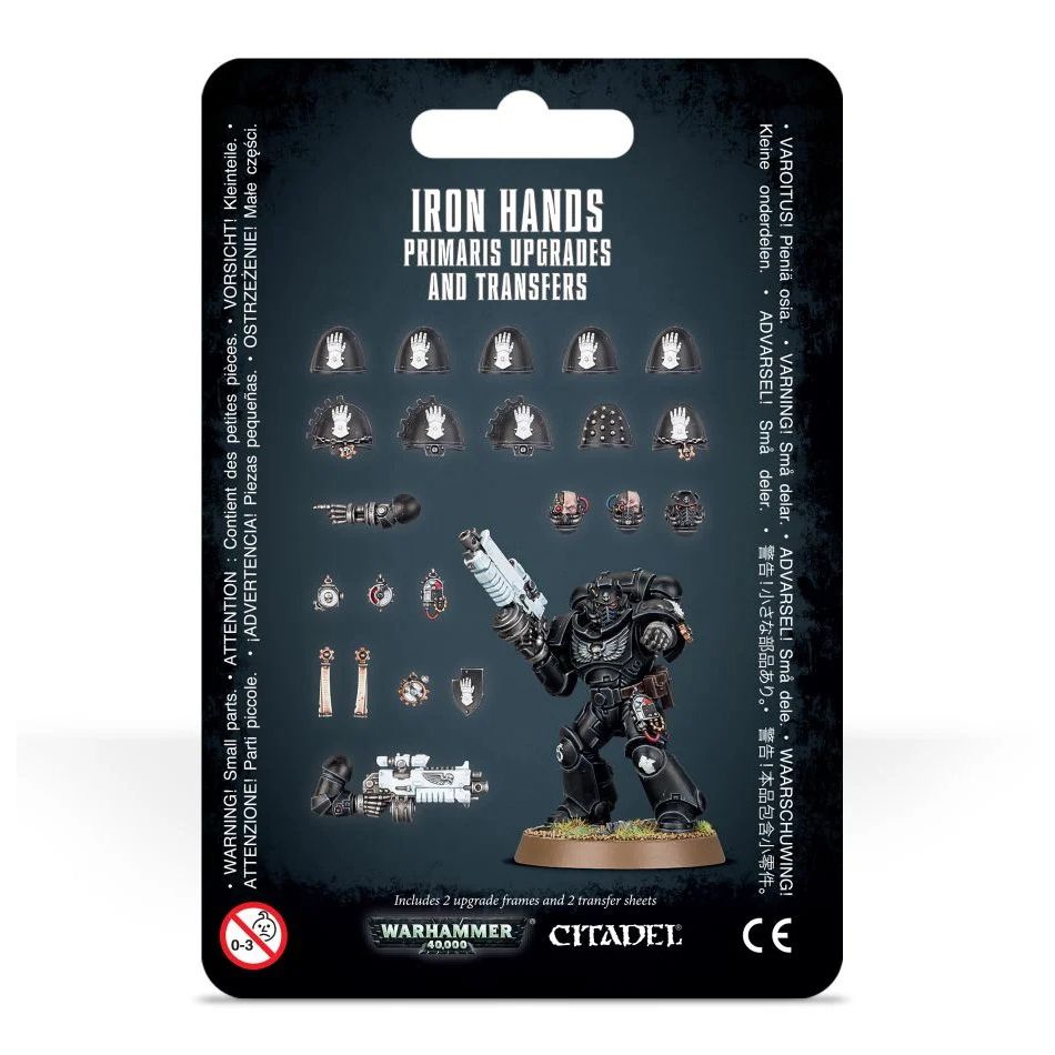 GAMES WORKSHOP 55-09 Iron Hands Primaris Upgrades & Transfers