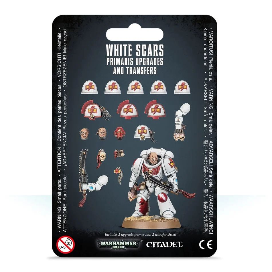 GAMES WORKSHOP 55-23 White Scars Primaris Upgrades & Transfers