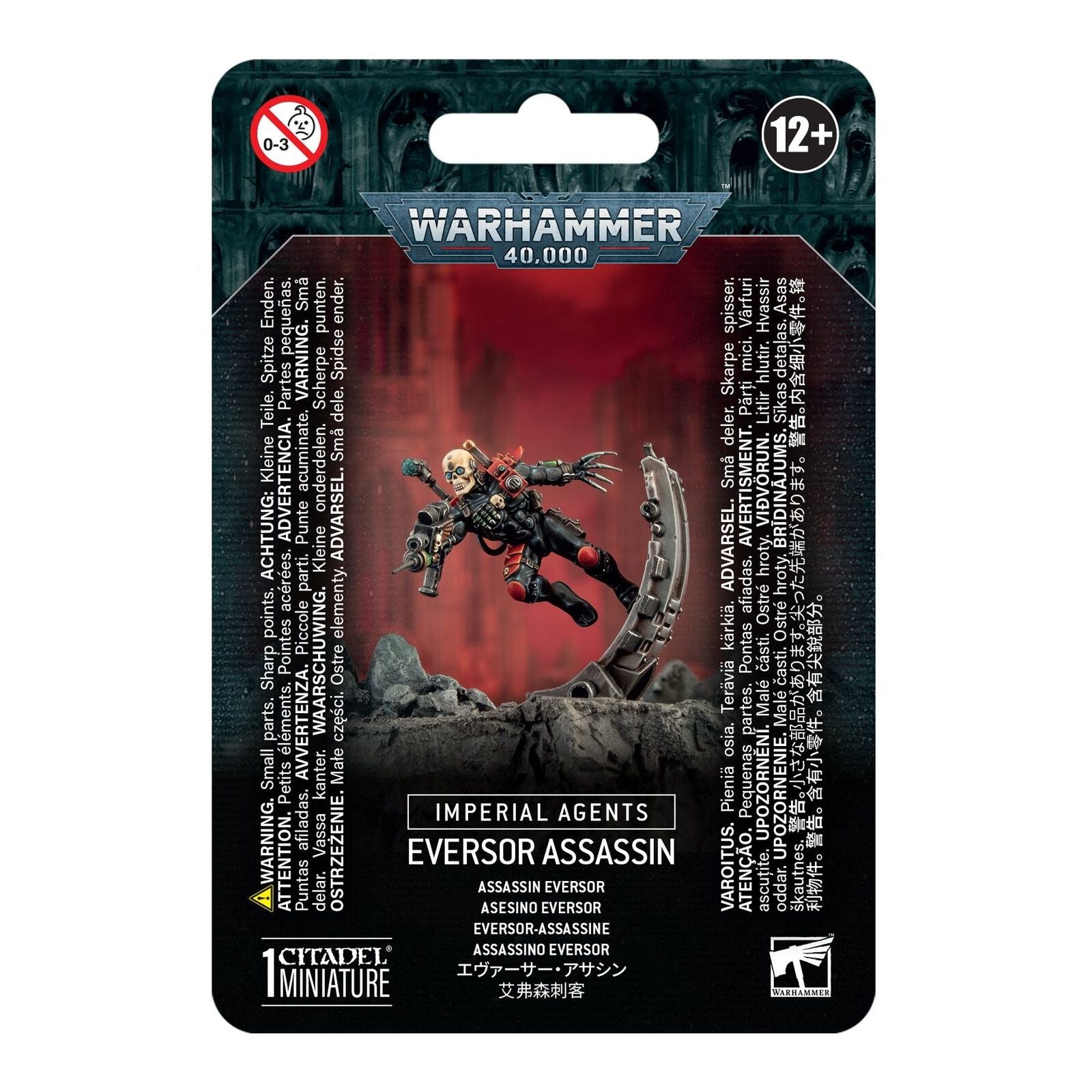 GAMES WORKSHOP 52-13 Imperial Agents: Eversor Assassin