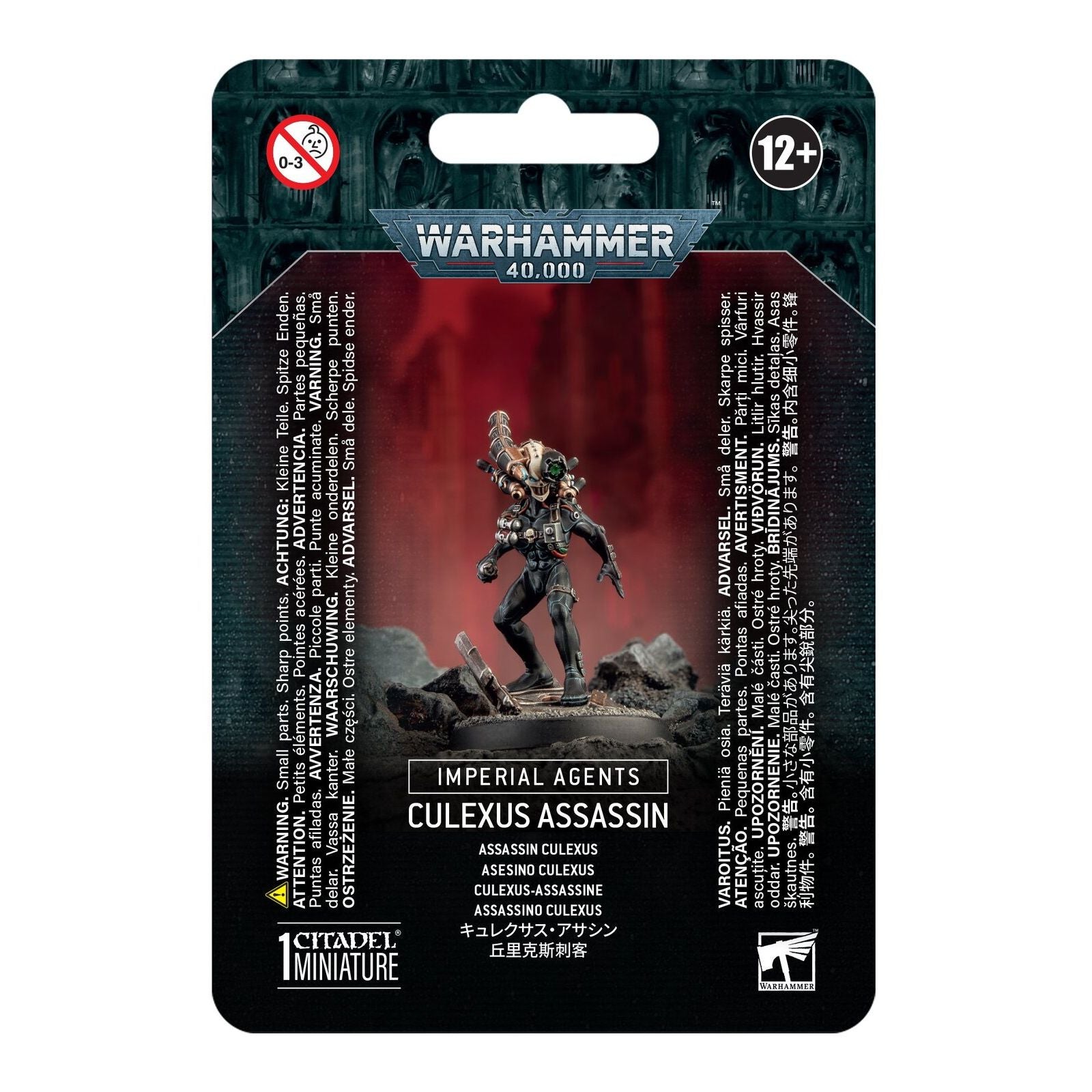 GAMES WORKSHOP 52-11 Imperial Agents: Culexus Assassin