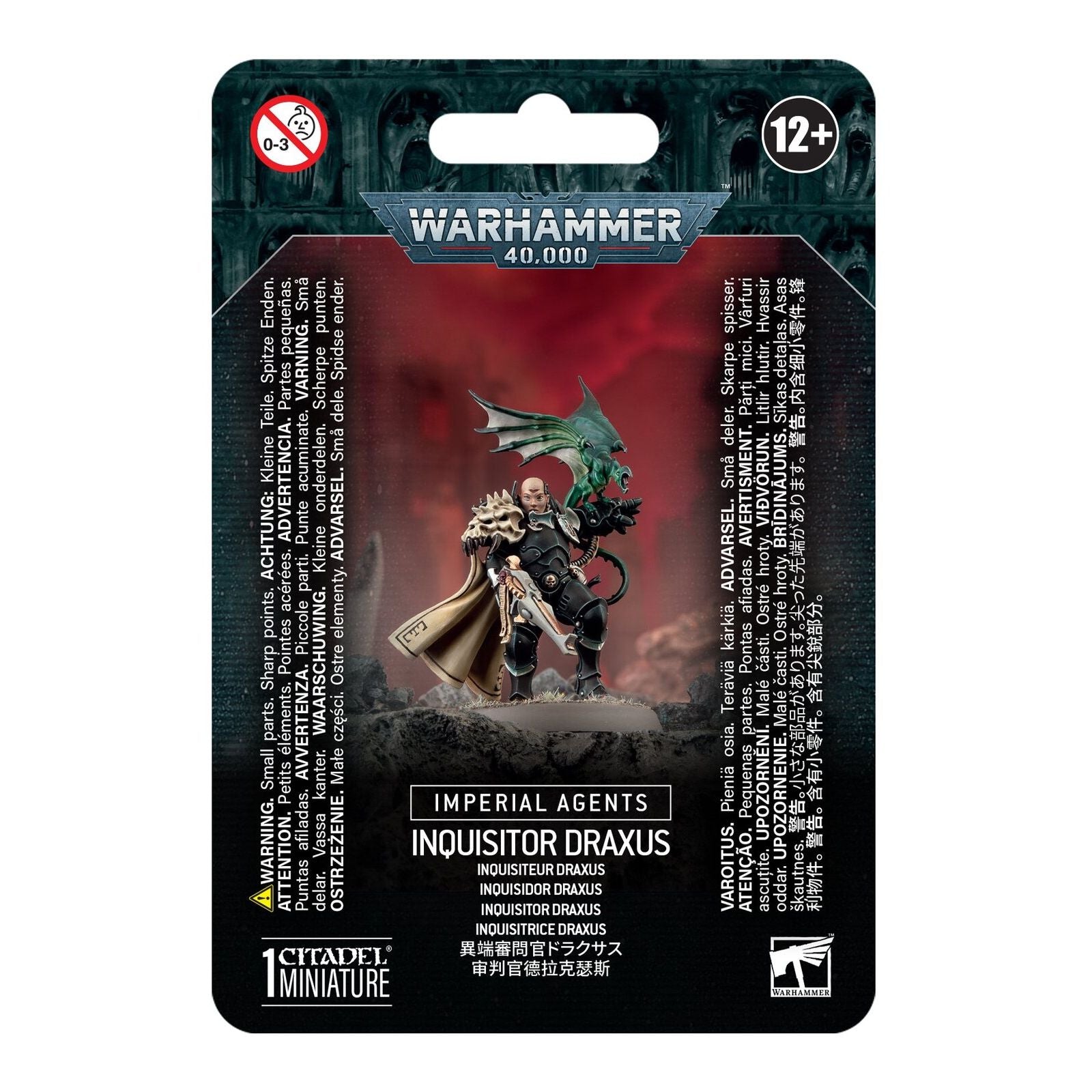 GAMES WORKSHOP 52-42 Imperial Agents: Inquisitor Draxus
