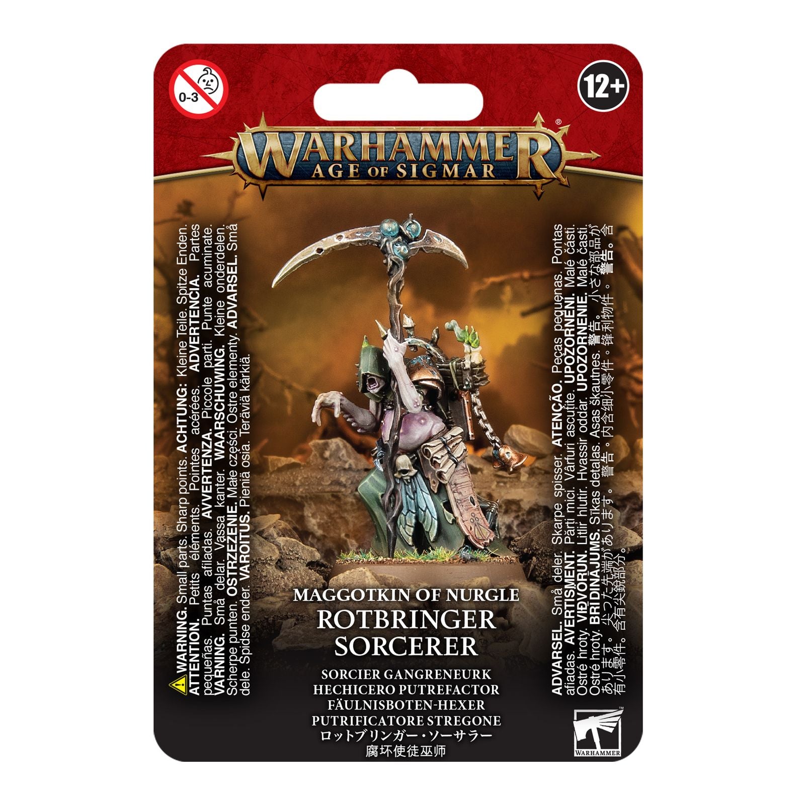 GAMES WORKSHOP 83-61 Maggotkin of Nurgle: Rotbringer Sorcerer