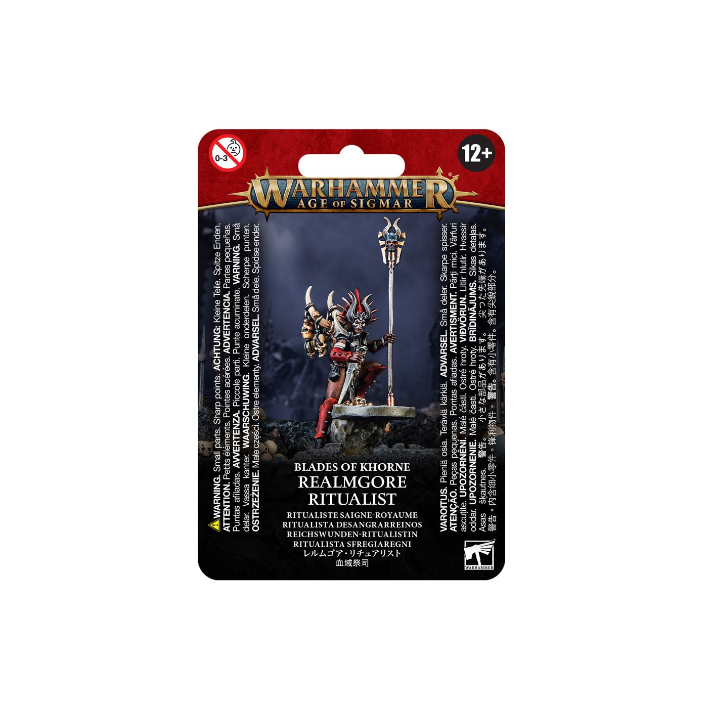 GAMES WORKSHOP 83-22 Blades of Khorne: Realmgore Ritualist