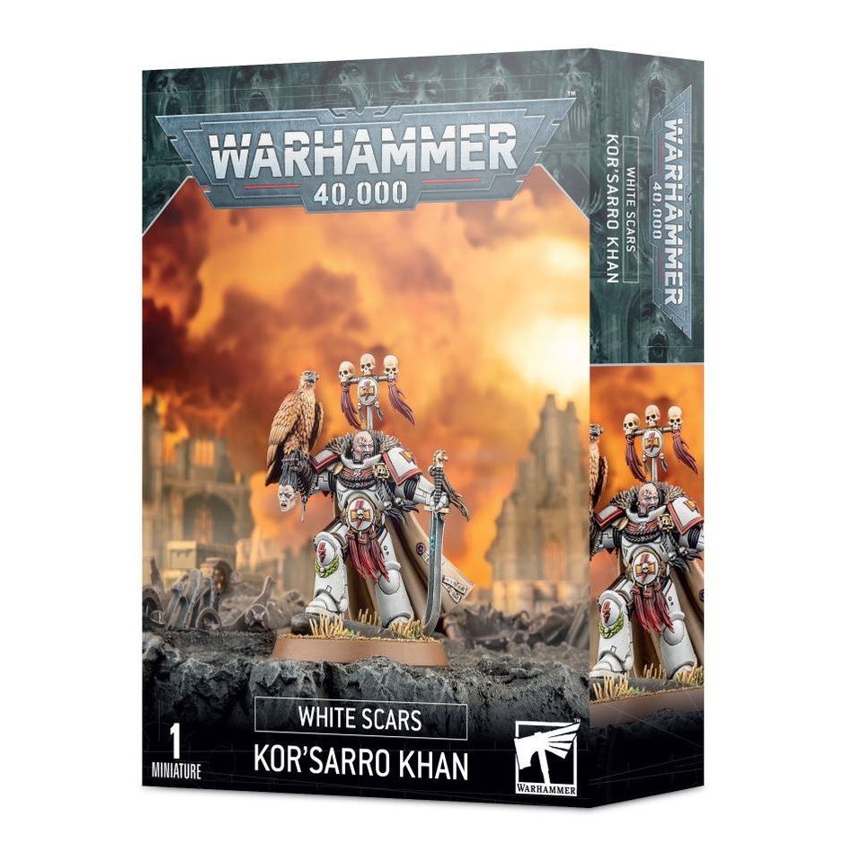 GAMES WORKSHOP 55-24 White Scars Kor'Sorro Khan 2020