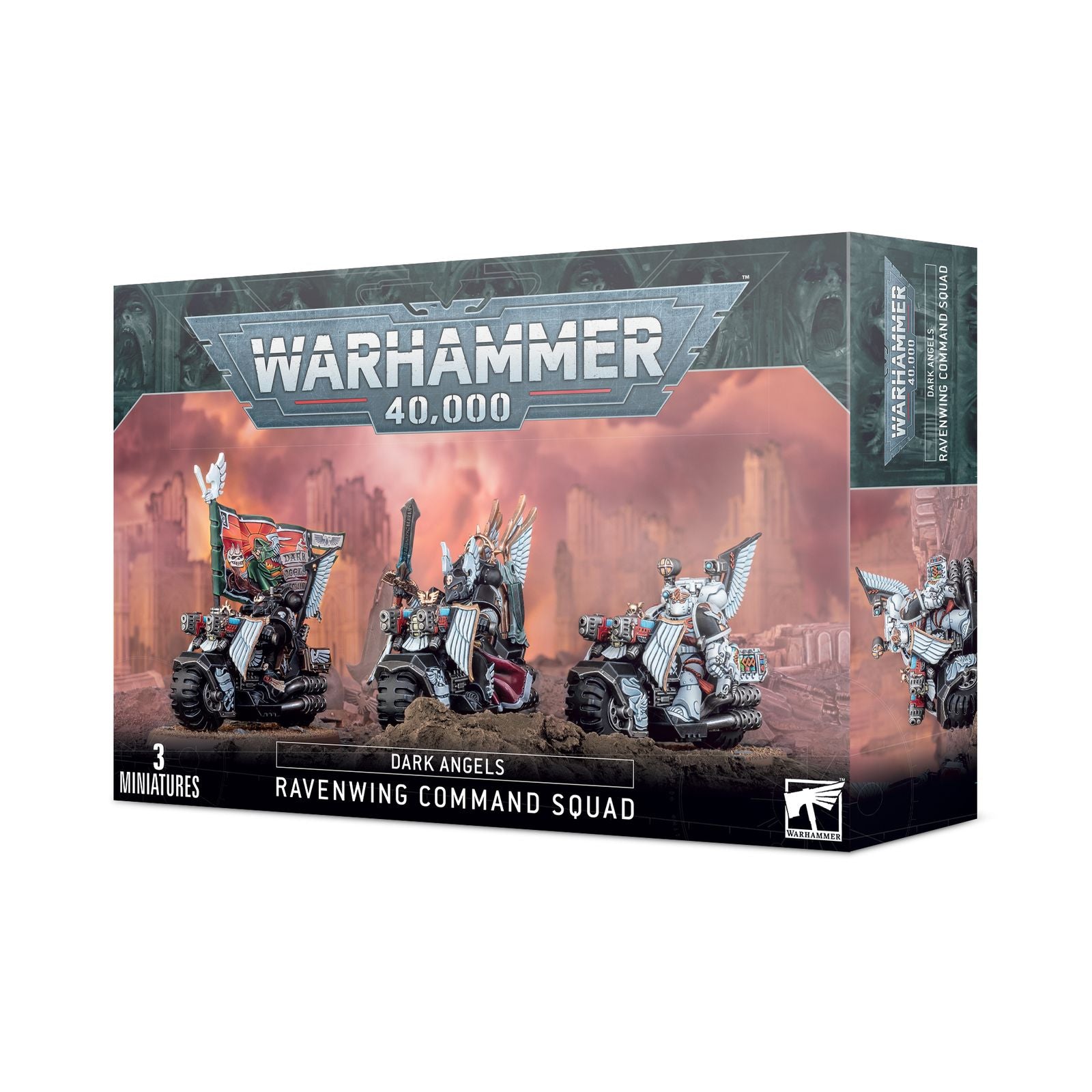 GAMES WORKSHOP 44-11 Dark Angels: Ravenwing Command Squad 2021