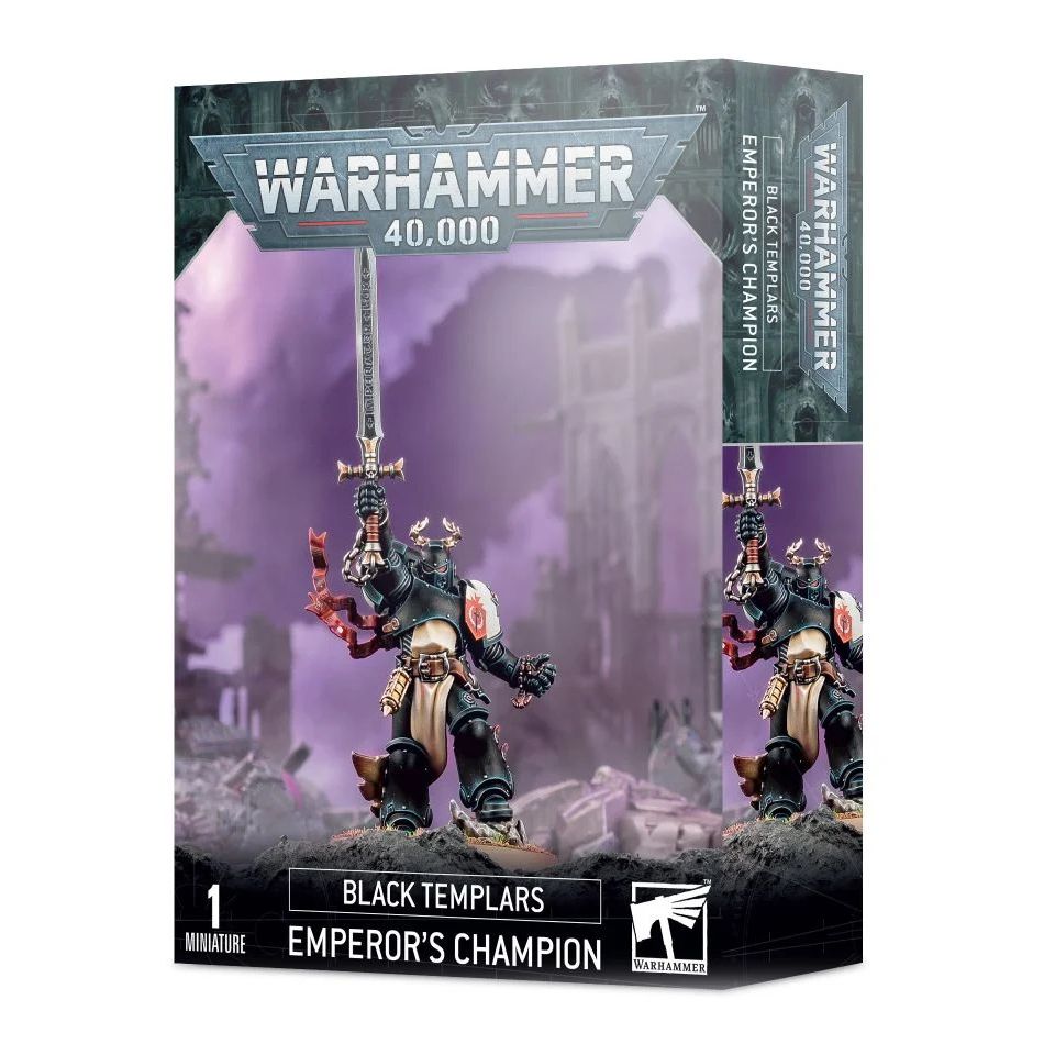 GAMES WORKSHOP 55-46 Black Templars: Emperors Champion