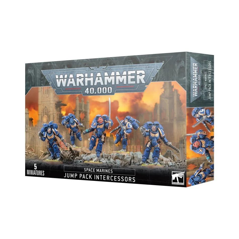 GAMES WORKSHOP 48-13 Space Marines: Jump Pack Intercessors