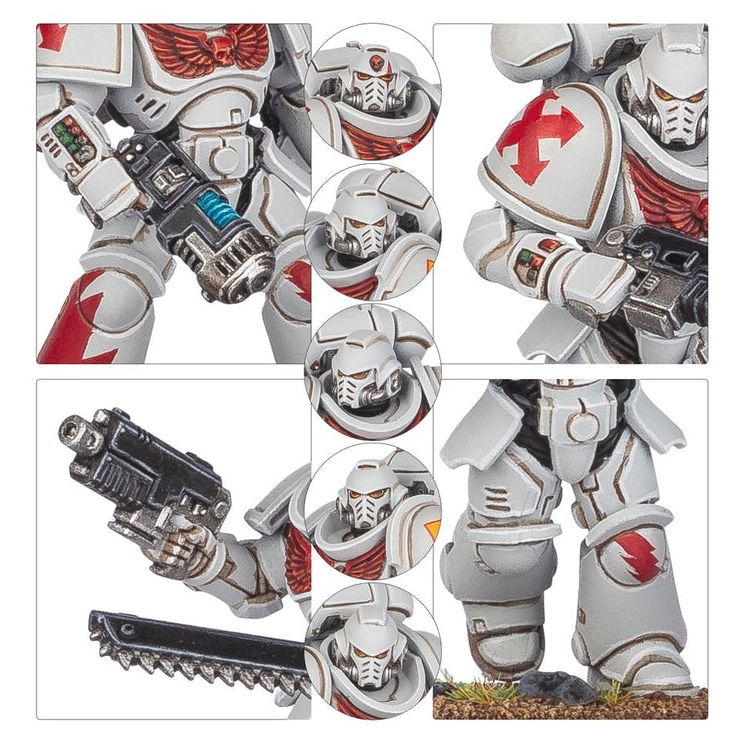 GAMES WORKSHOP 73-556 Combat Patrol: White Scars