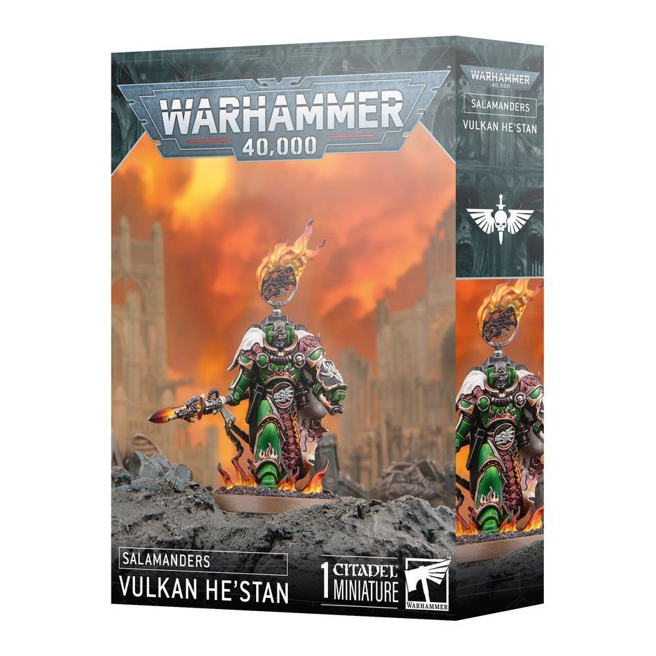 GAMES WORKSHOP 55-58 Salamanders: Vulkan Hestan