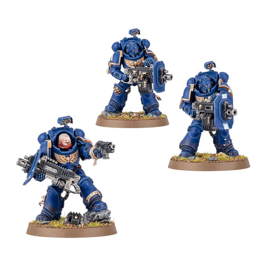 WARHAMMER 40K Space Marines: Eradicator Squad With Heavy Bolters