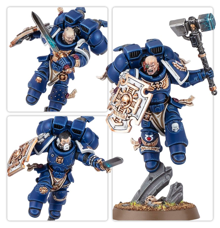 WARHAMMER 40K Space Marines: Vanguard Veteran Squad with Jump Packs