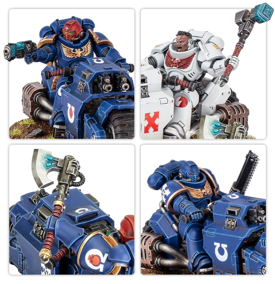 WARHAMMER 40K Space Marines: Outrider Squad