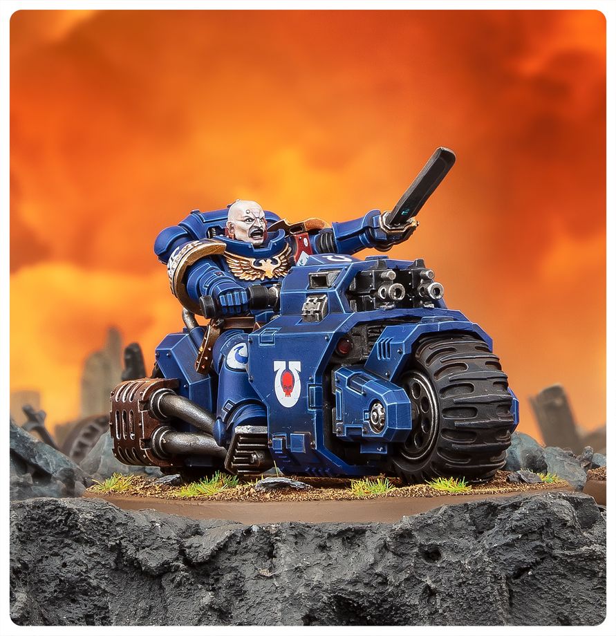 WARHAMMER 40K Space Marines: Outrider Squad