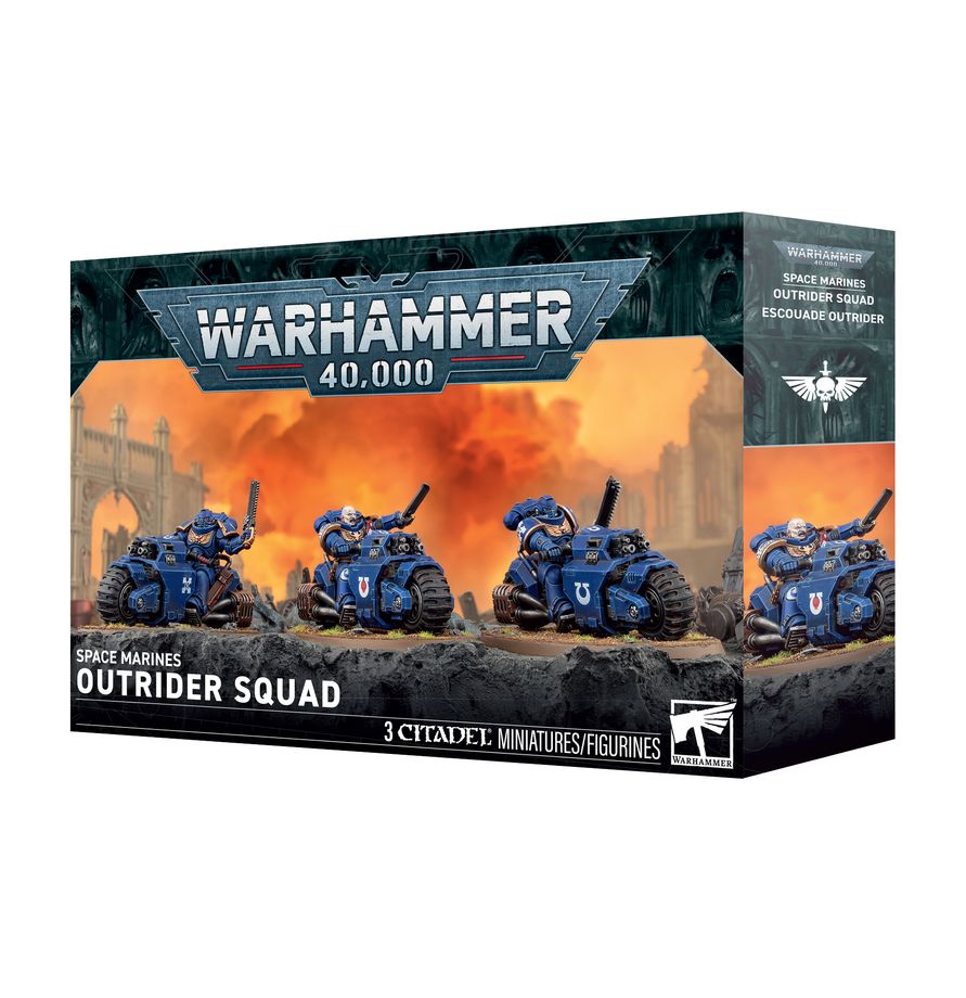 WARHAMMER 40K Space Marines: Outrider Squad
