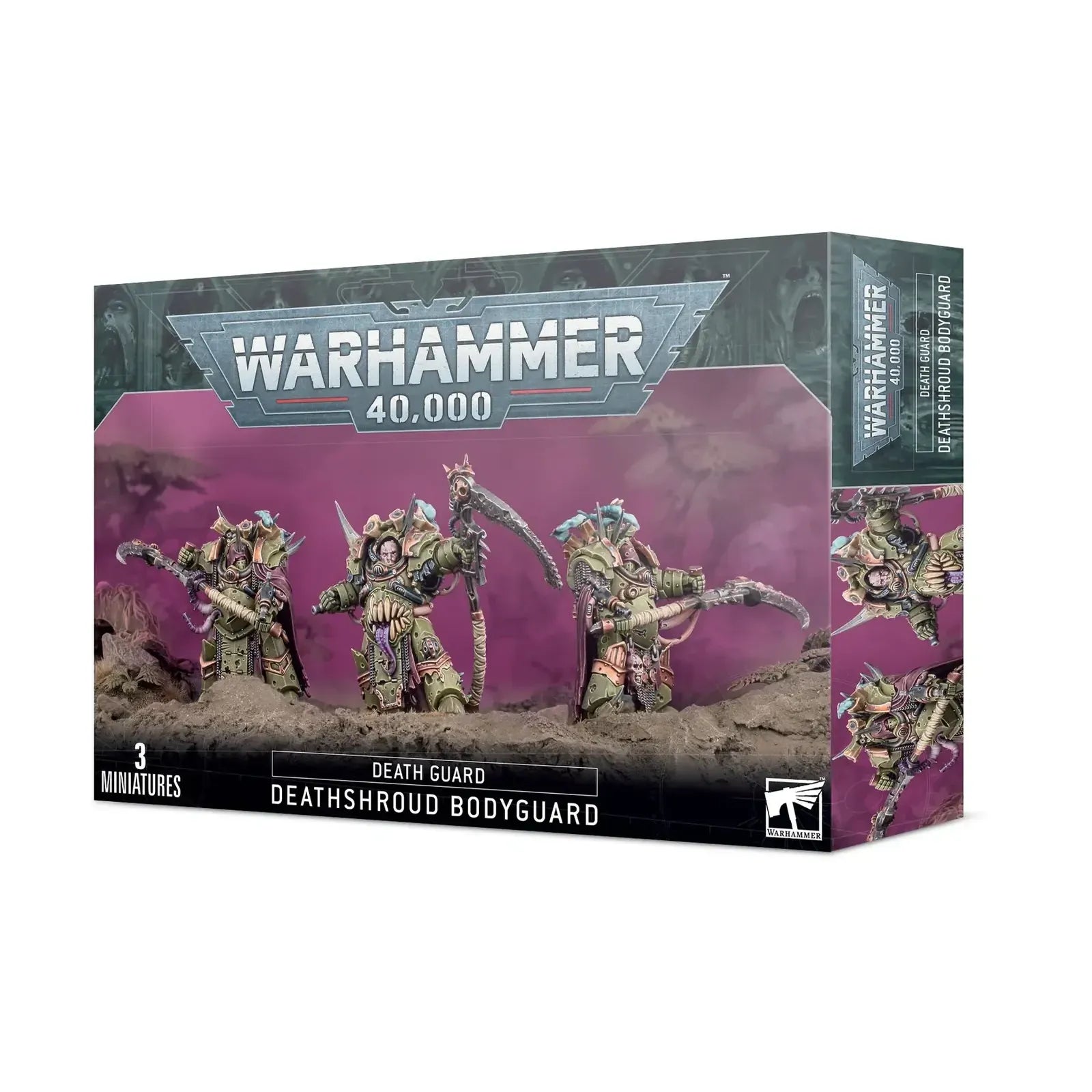 GAMES WORKSHOP 43-50 Death Guard Deathshroud Bodyguard