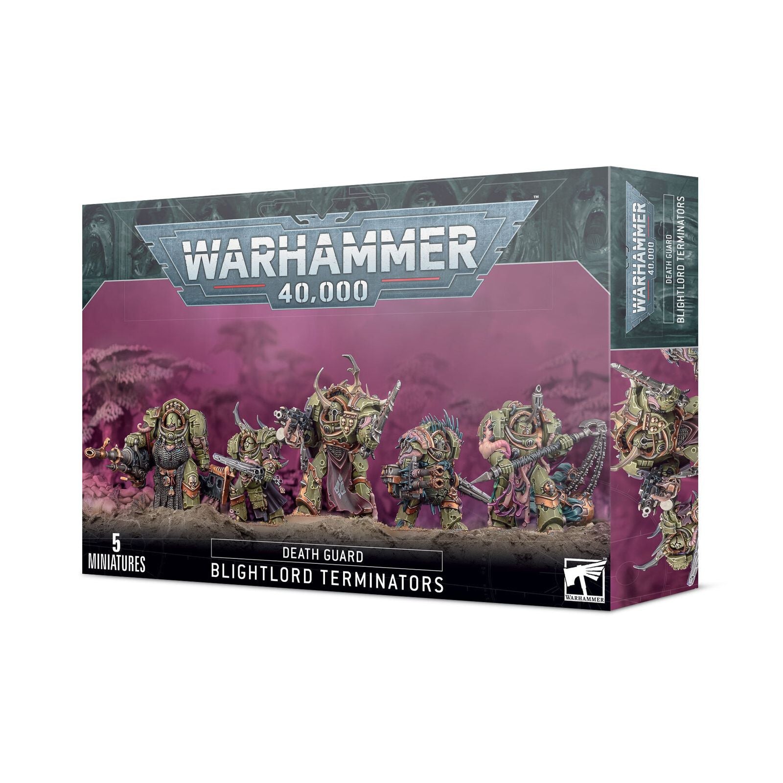 GAMES WORKSHOP 43-51 Death Guard Blightlord Terminators