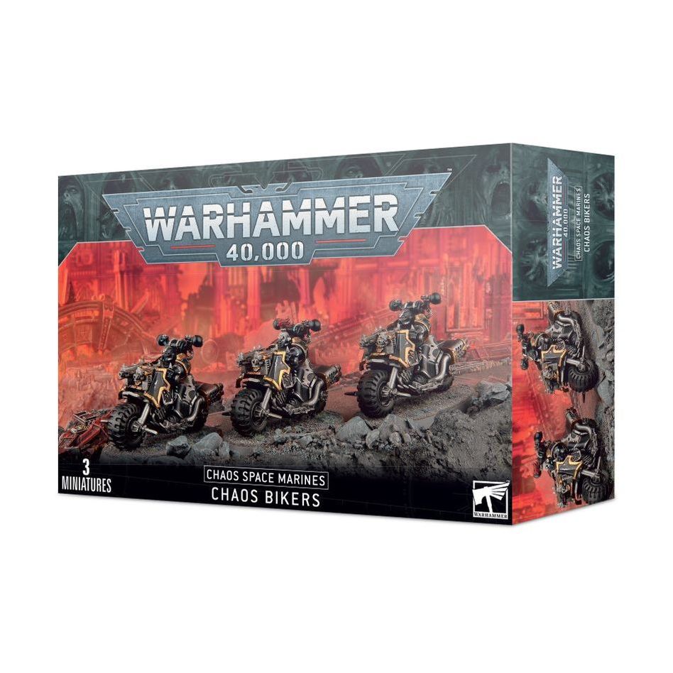 GAMES WORKSHOP 43-08 Chaos Space Marines: Chaos Bikers