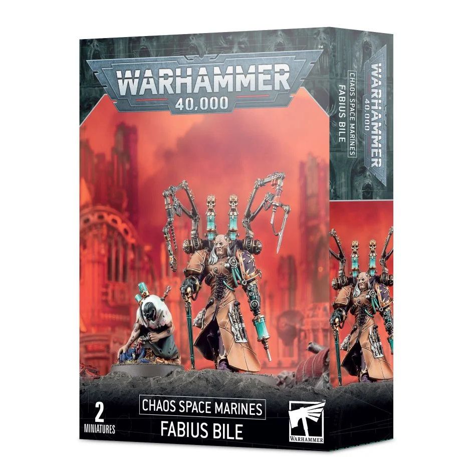 GAMES WORKSHOP 43-73 Chaos Space Marines: Fabius Bile
