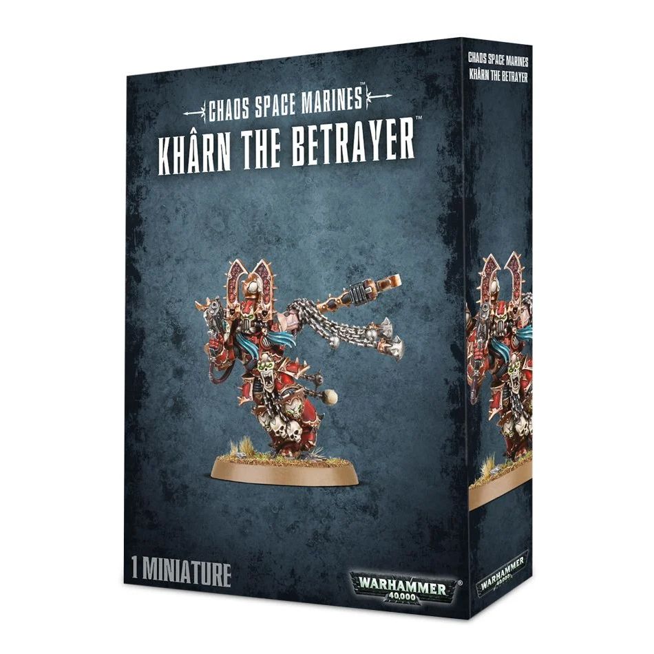 GAMES WORKSHOP 43-25 World Eaters: Kharn the Betrayer