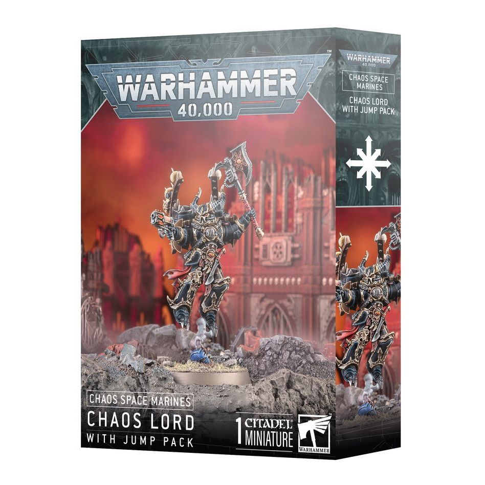 GAMES WORKSHOP 43-101 Chaos Space Marines: Lord with Jump Pack