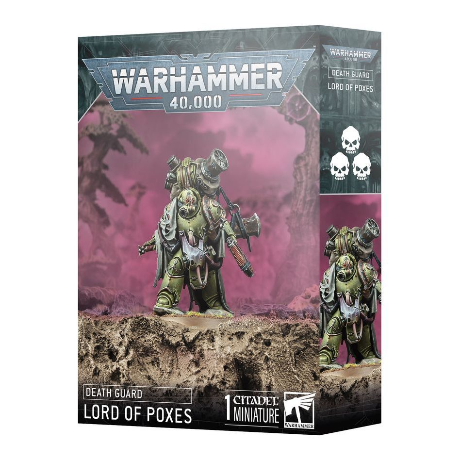 GAMES WORKSHOP 42-16 Death Guard: Lord of Poxes