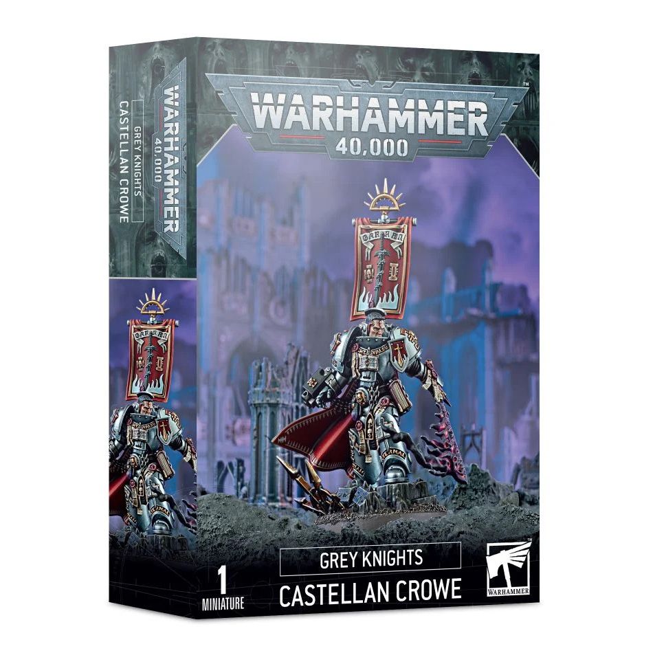 GAMES WORKSHOP 57-12 Grey Knights: Castellan Crowe