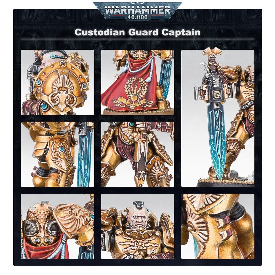 GAMES WORKSHOP 01-07 Adeptus Custodes: Custodian Guard