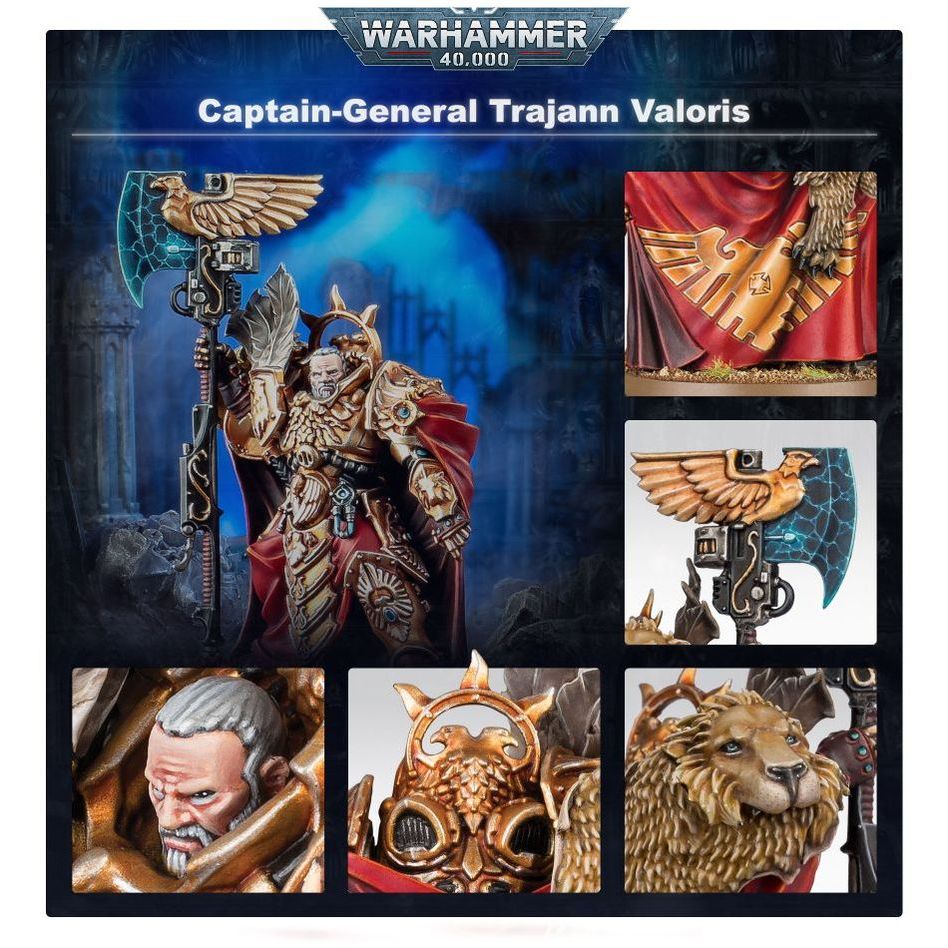 GAMES WORKSHOP 01-10 Adeptus Custodes: Trajann Valoris