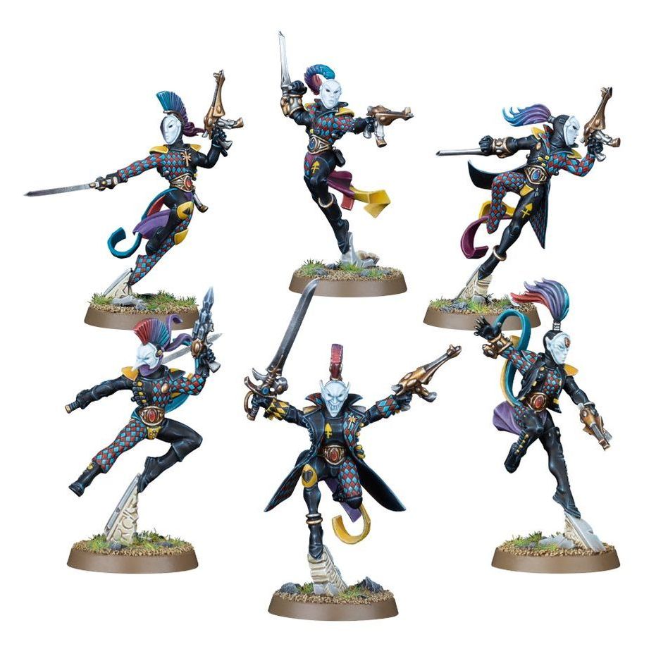 GAMES WORKSHOP 73-581 Combat Patrol: Harlequins