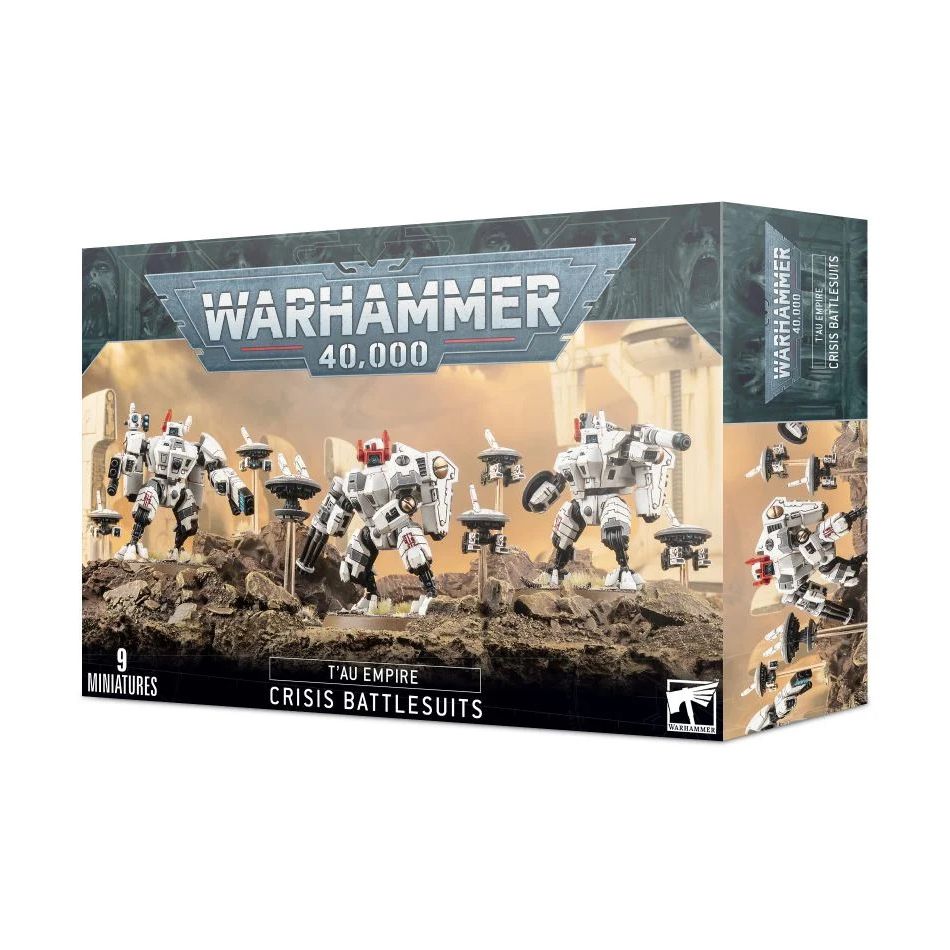 GAMES WORKSHOP 56-07 Tau Empire: XV8 Crisis Battlesuits