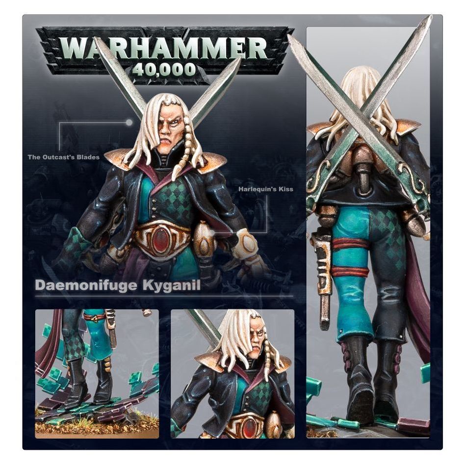 GAMES WORKSHOP 40-50 Adepta Sororitas: Ephrrael Stern & Kyganil