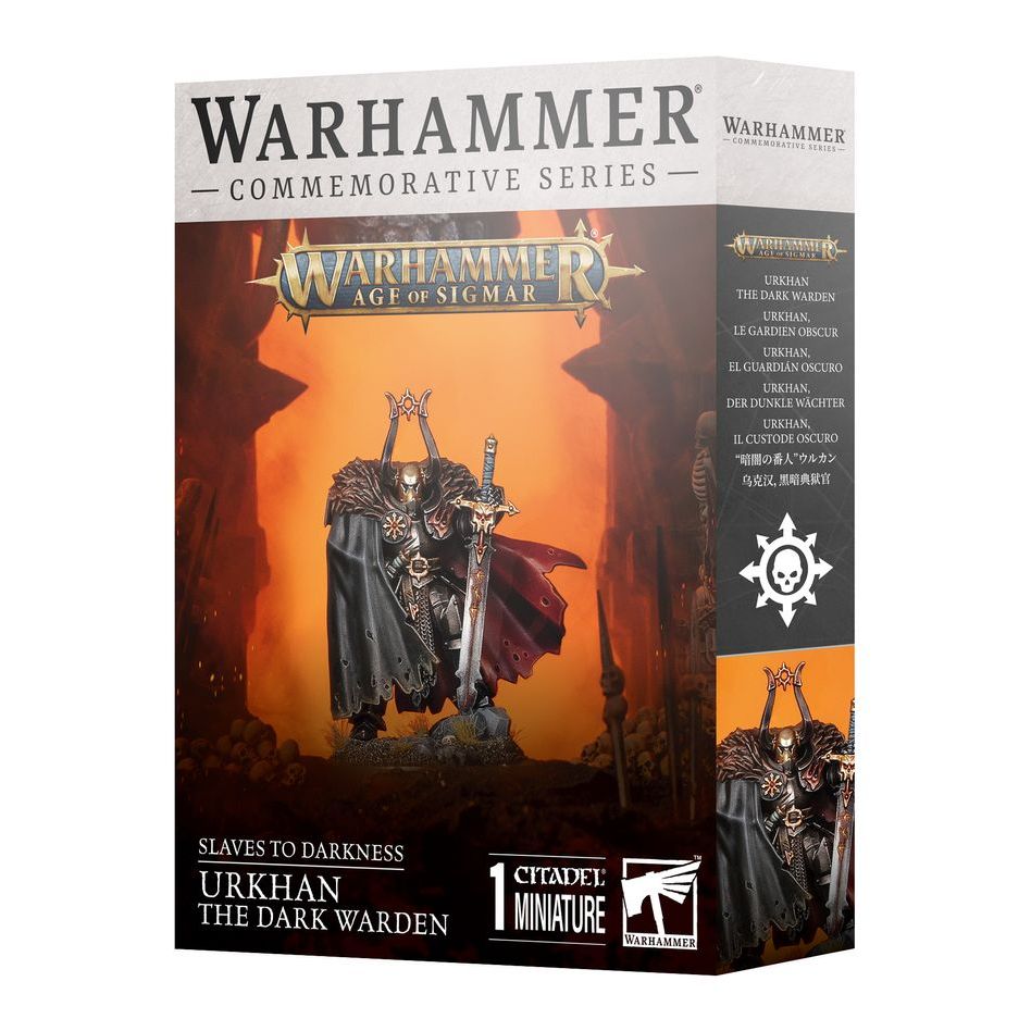 GAMES WORKSHOP 83-109 Slaves/Darkness: Urkhan The Dark Warden