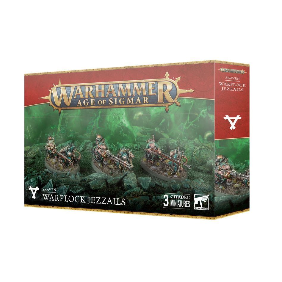 GAMES WORKSHOP 90-53 Skaven: Warplock Jezzails