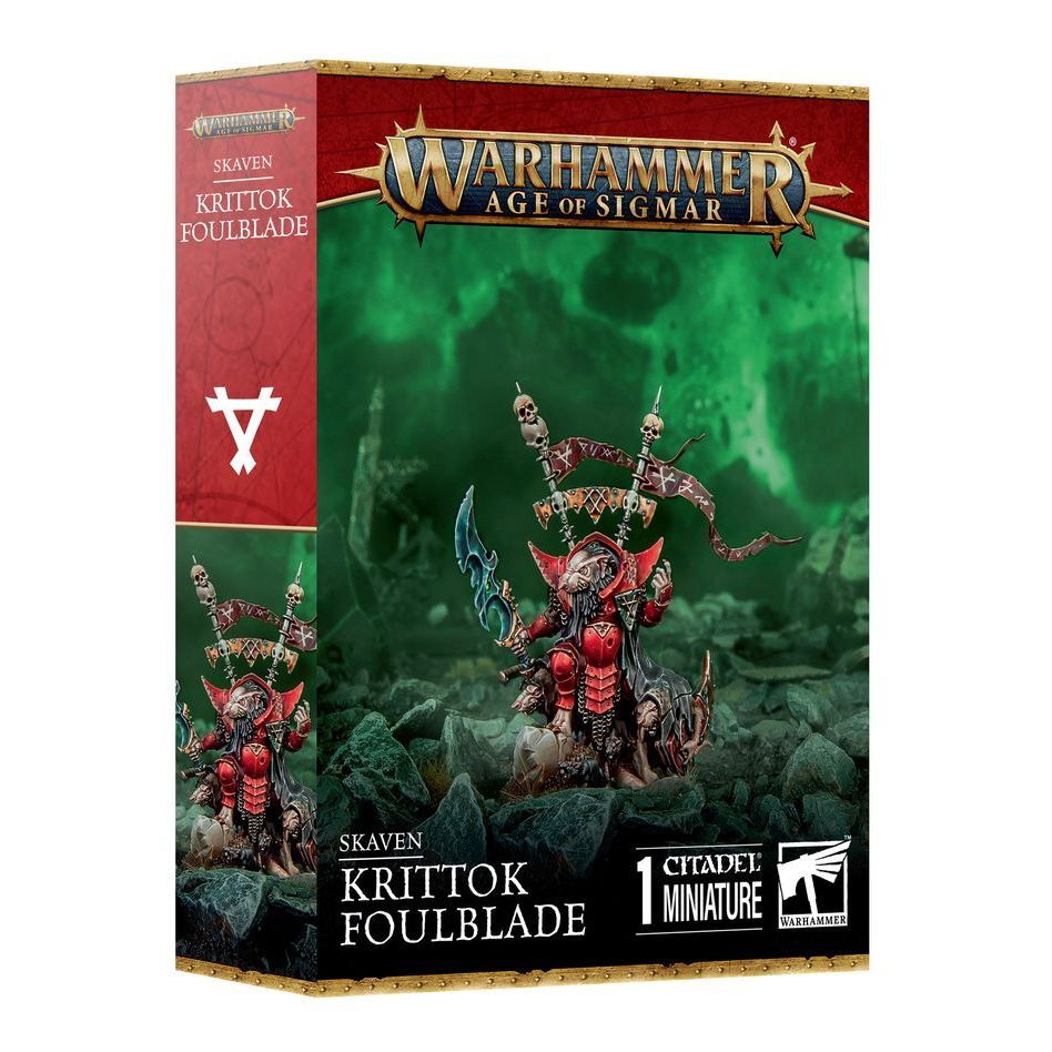 GAMES WORKSHOP 90-49 Skaven: Krittok Foulblade