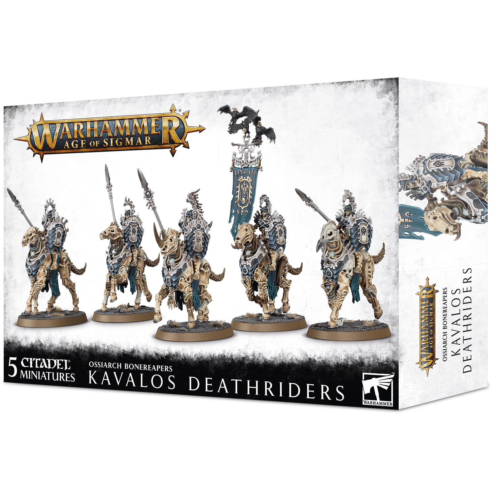 GAMES WORKSHOP 94-27 Ossiarch Bonereapers: Kavalos Deathriders