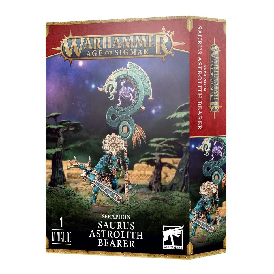 GAMES WORKSHOP 88-20 Seraphon: Saurus Astrolith Bearer