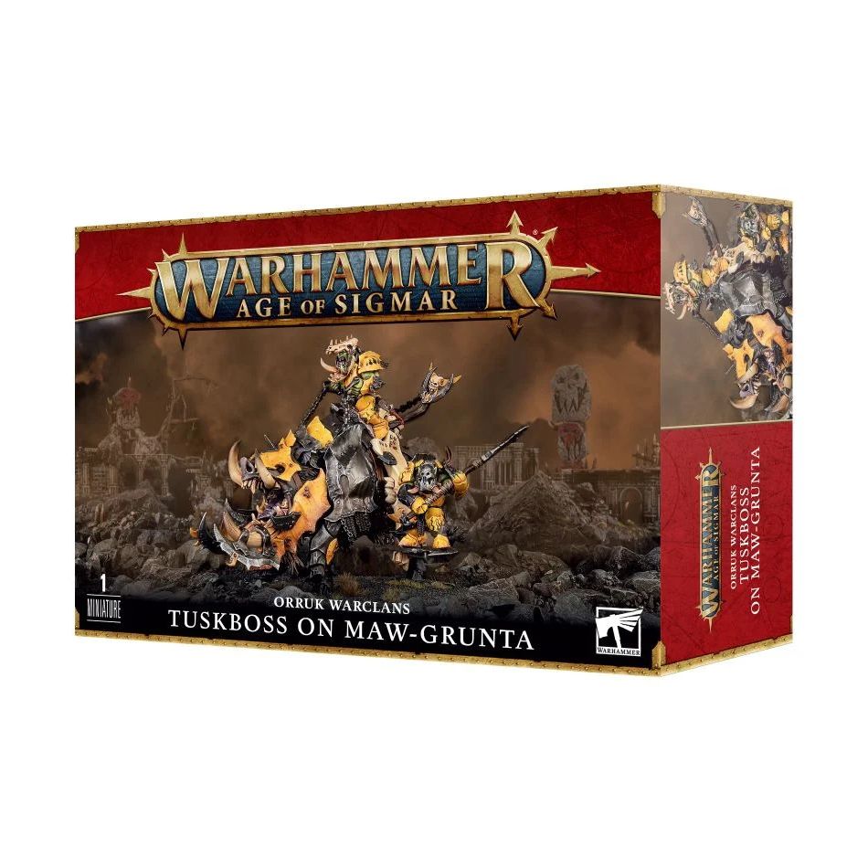 GAMES WORKSHOP 89-81 Orruk Warclans: Tuskaboss On Maw-Grunta