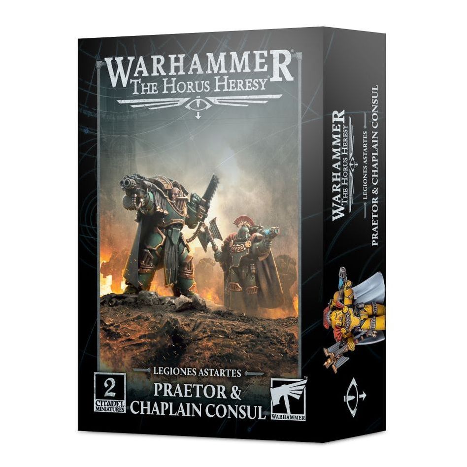 GAMES WORKSHOP 31-08 Legiones Astartes: Praetor & Chaplain Consul