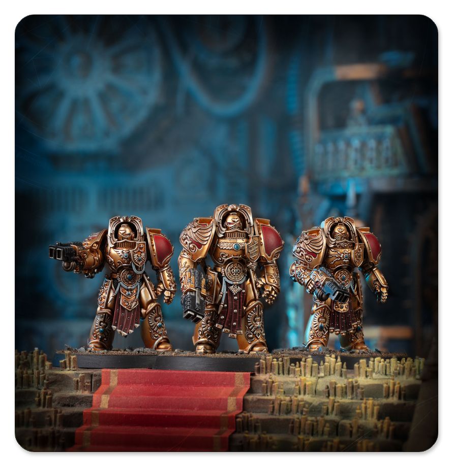 WARHAMMER 40K CUSTODES: Aquilon Terminator Sodality