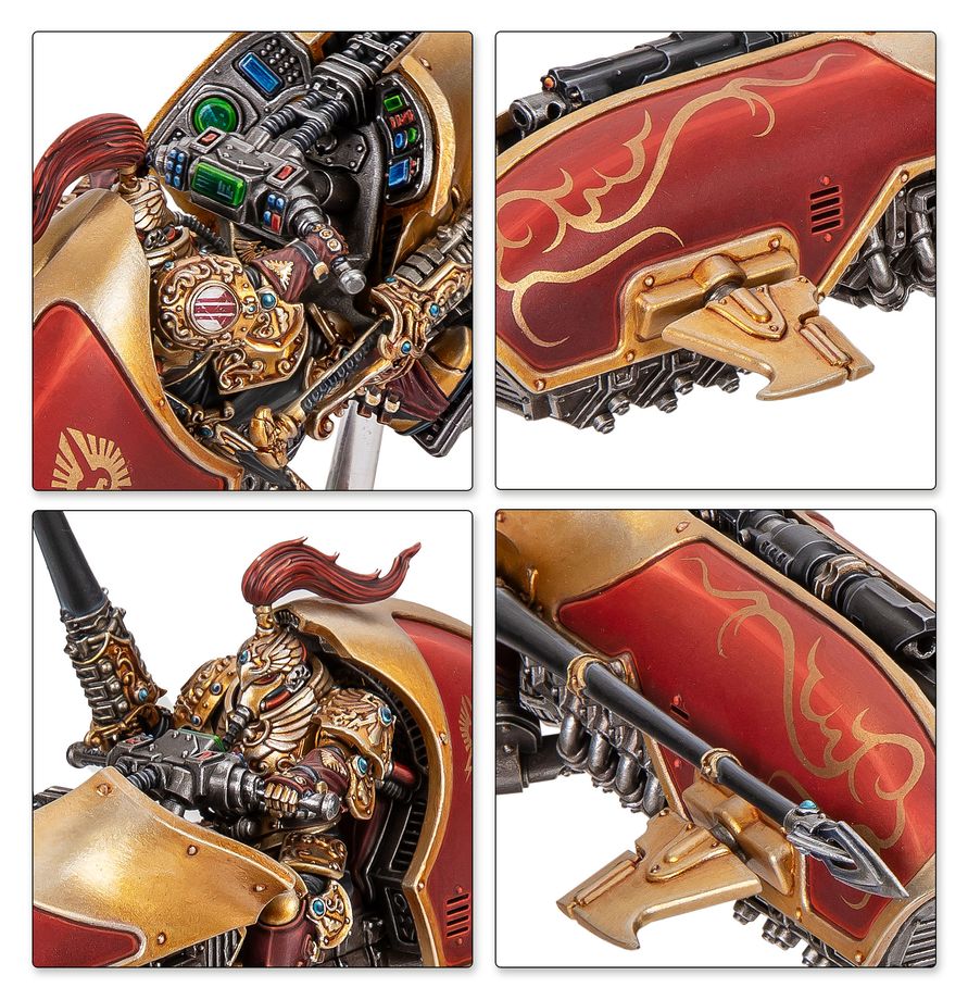 WARHAMMER 40K CUSTODES: Gyrfalcon Jetbike Sodality