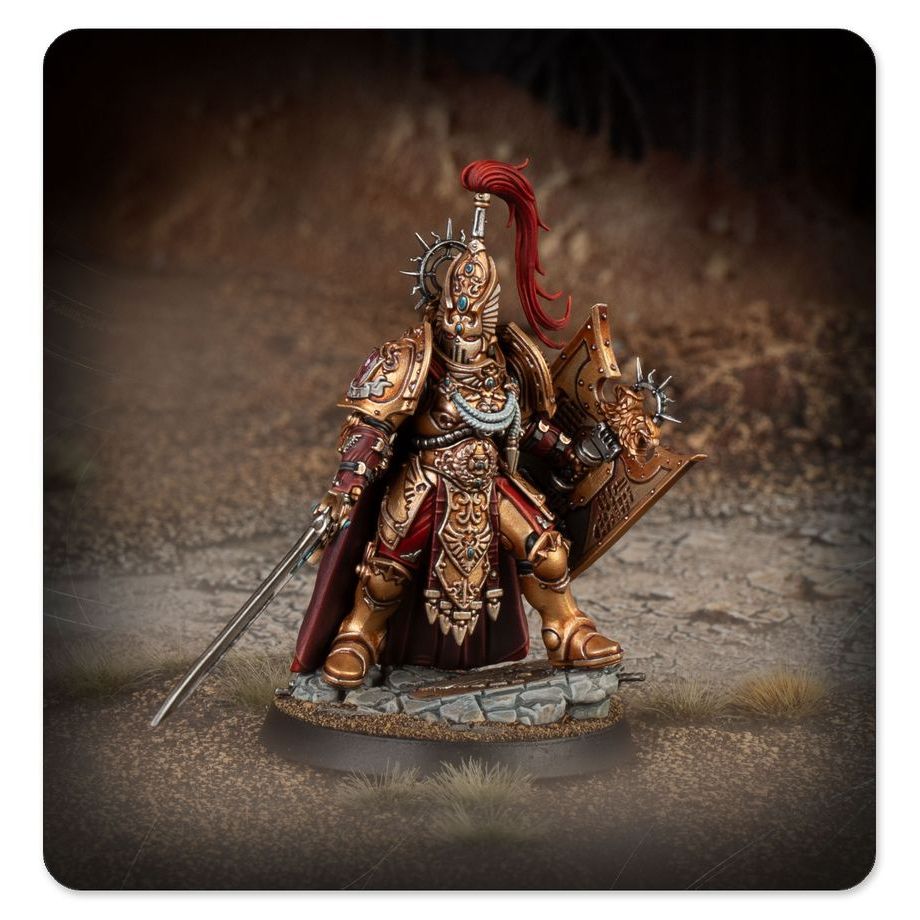 WARHAMMER 40K CUSTODES: Shield Captain