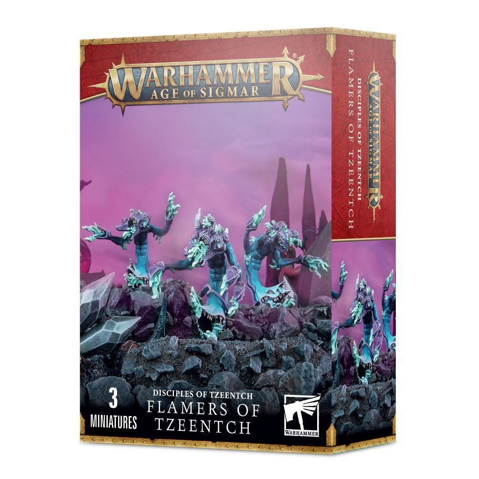 GAMES WORKSHOP 97-13 Disciples of Tzeentch: Flamers of Tzeentch