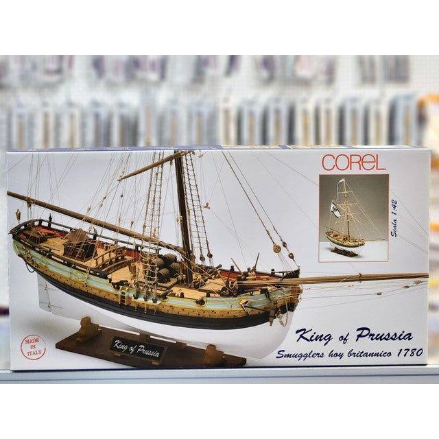 COREL 1/42 King of Prussia Wooden Kit