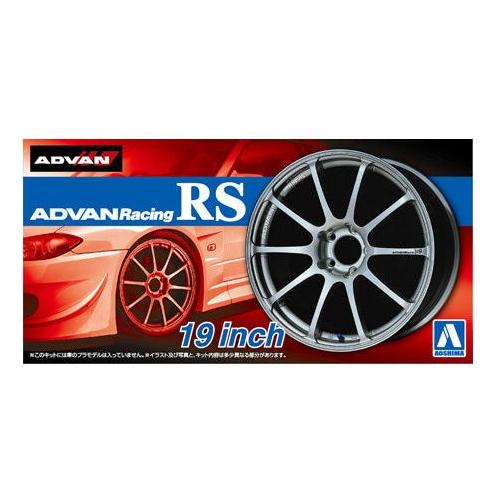 AOSHIMA 1/24 Advan Racing RS 19inch Wheel Set
