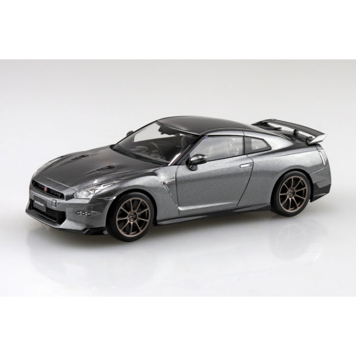AOSHIMA 1/32 Snap Nissan R35 GT-R 2024 (Dark Metal Gray)