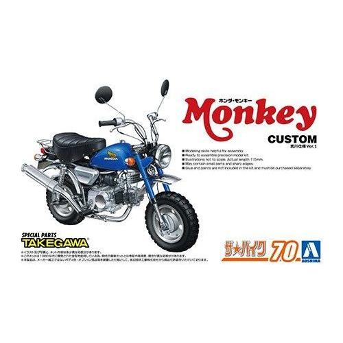 AOSHIMA Honda MONKEY '78 CUSTOM TAKEGAWA Ver.1