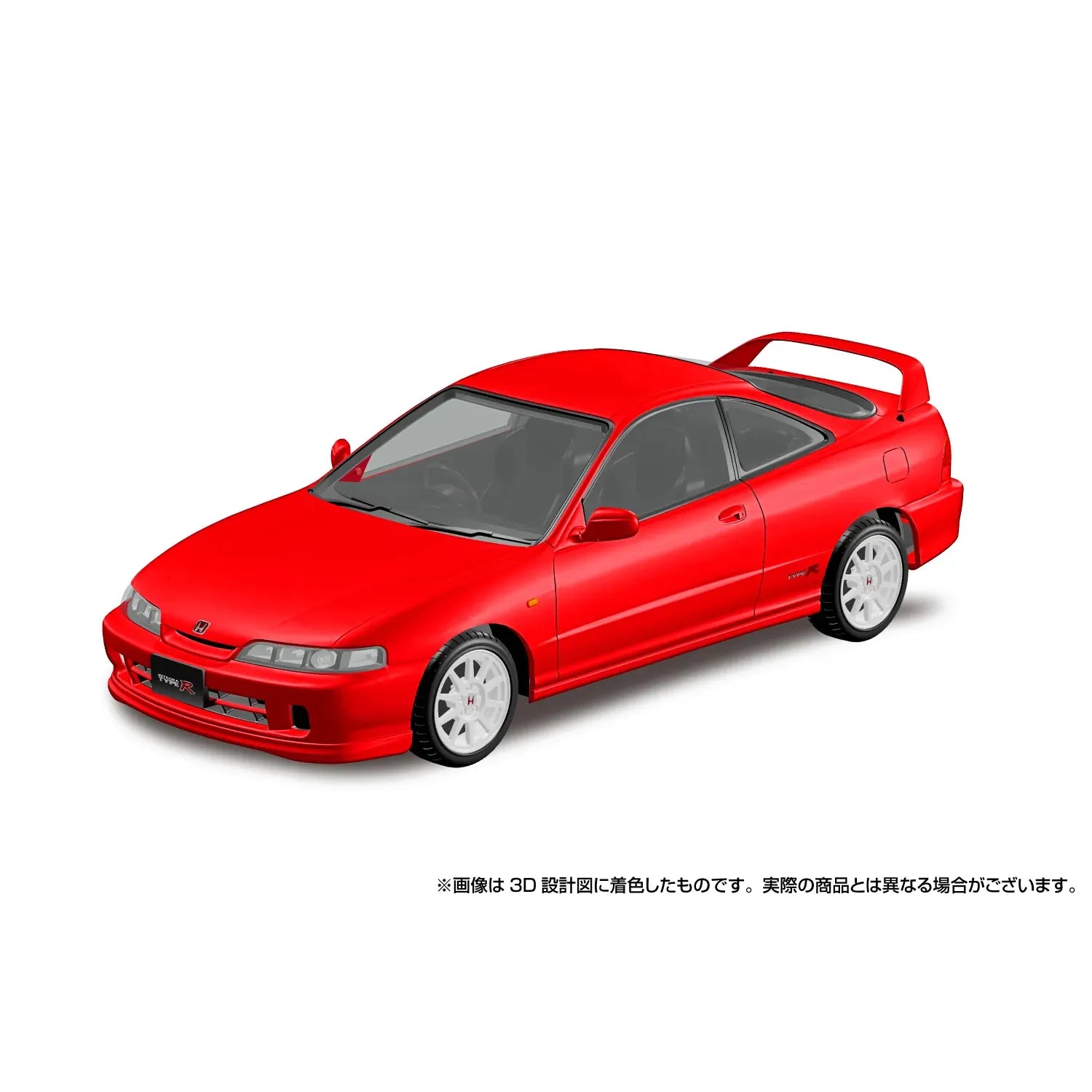 AOSHIMA SNAP Honda DC2 Integra Type R (Milano Red)