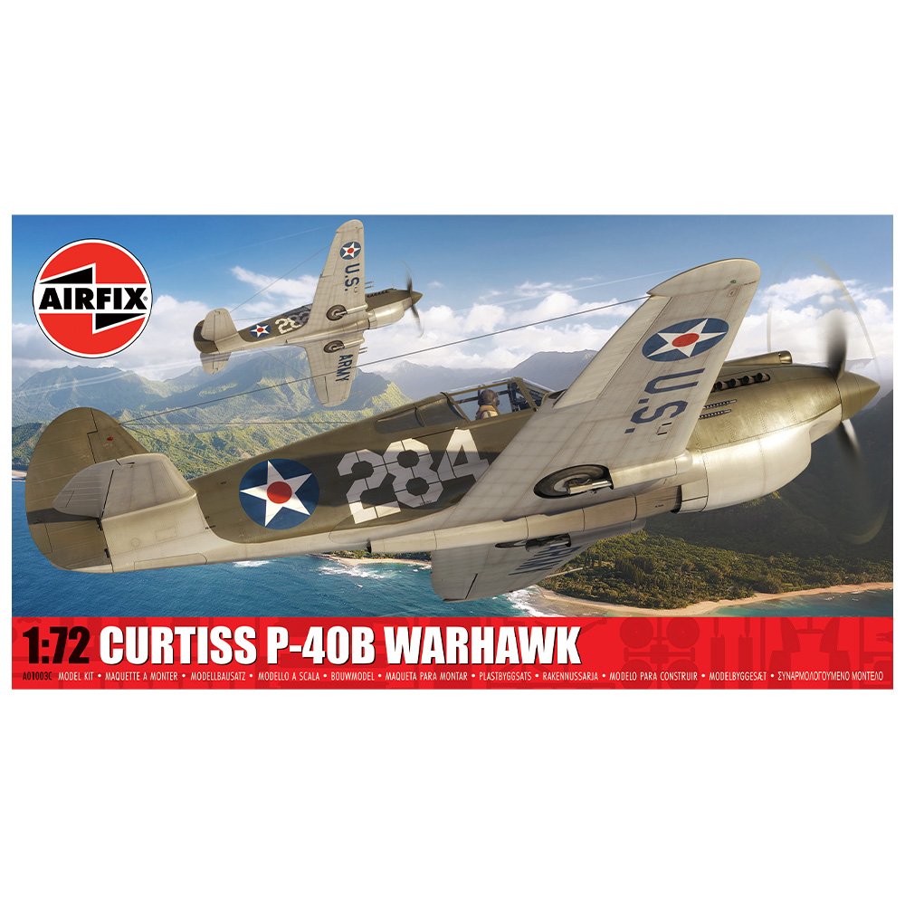 AIRFIX 1/72 Curtiss P-40B Warhawk