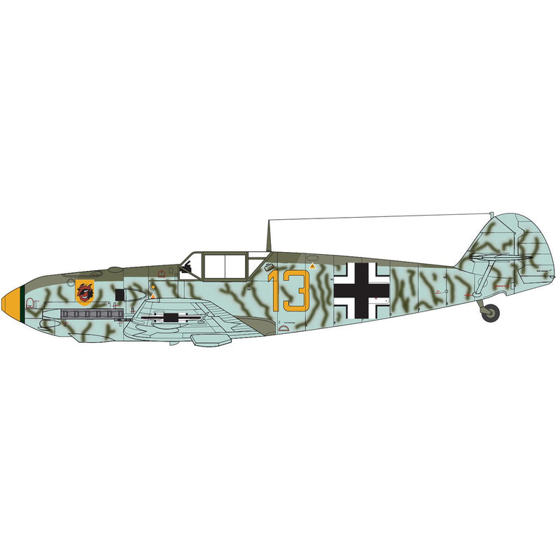 AIRFIX 1/72 Messerschmitt Bf109E-4