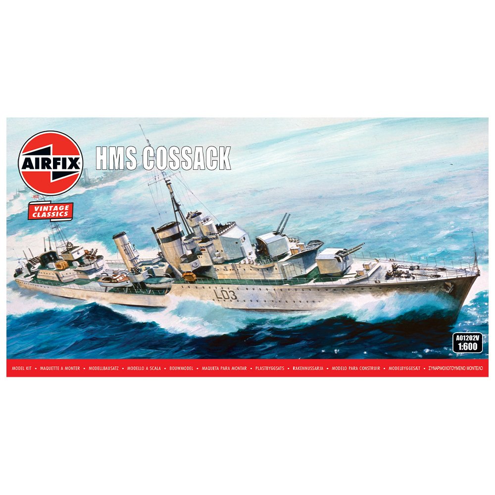 AIRFIX 1/600 HMS Cossack